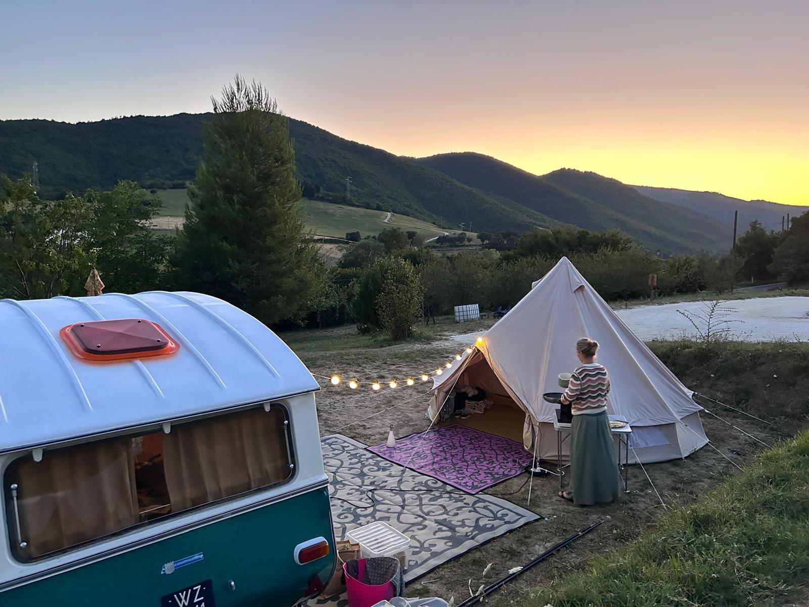 Camping Vista San Vicino